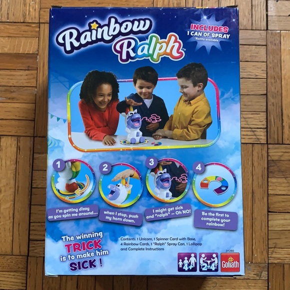 Goliath Rainbow Ralph Game - the Spin Him around Until He Gets Dizzy - Picture 2 of 2